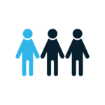 one-in-three a diagram showing 1 in 3 people