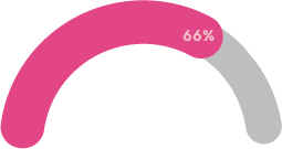 66-percent-slider a circular slider showing 66%