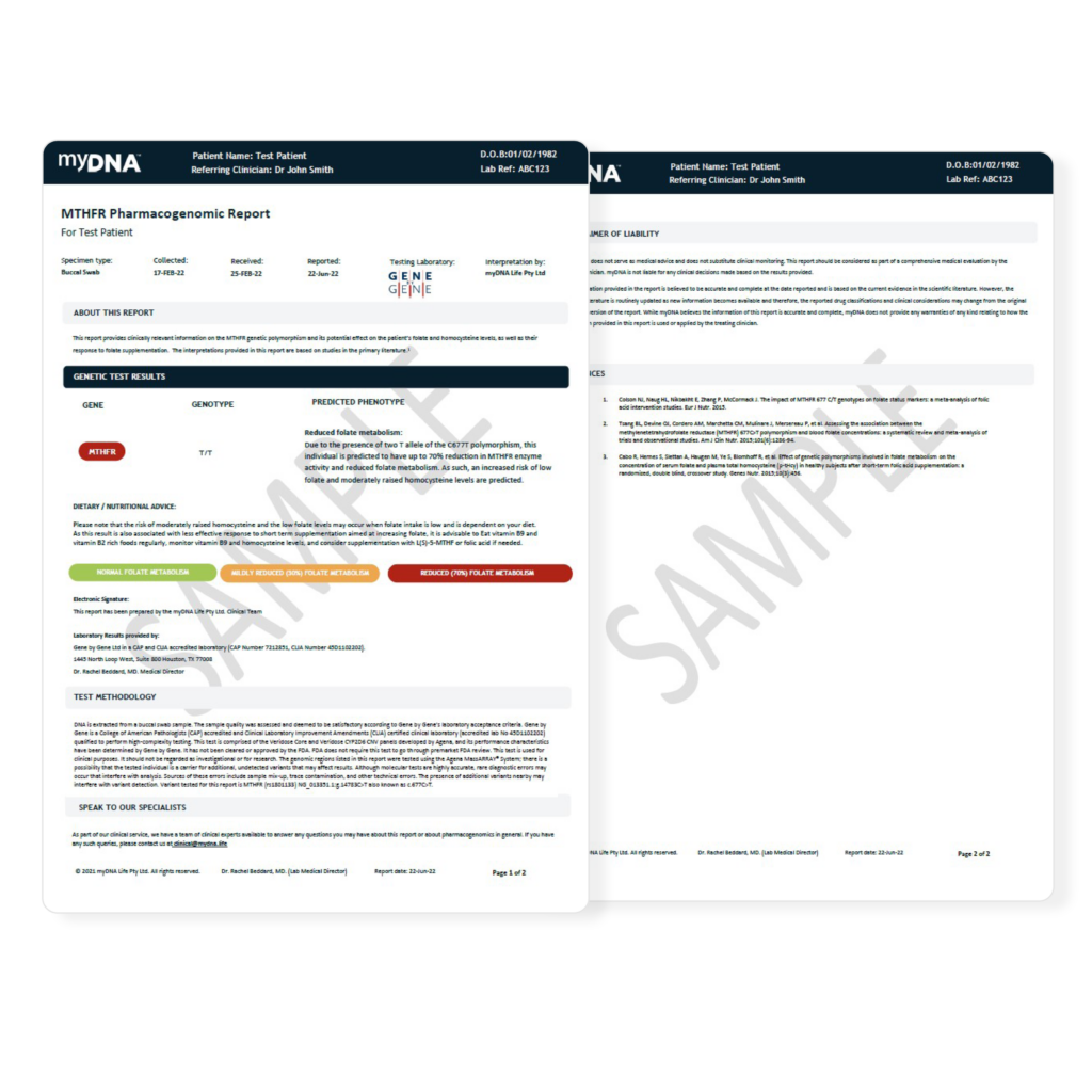 MTHFR Report