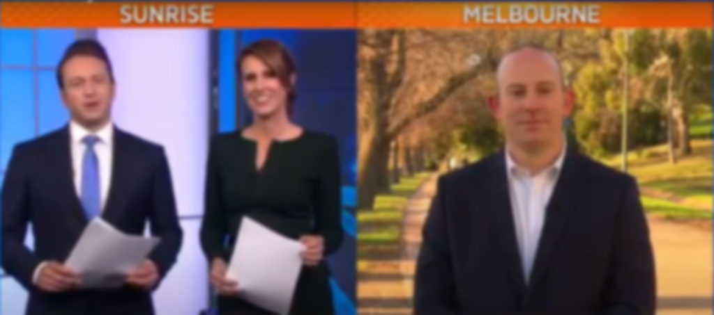 myDNA CEO Lior Rauchberger appearing on Channel 7's Sunrise program