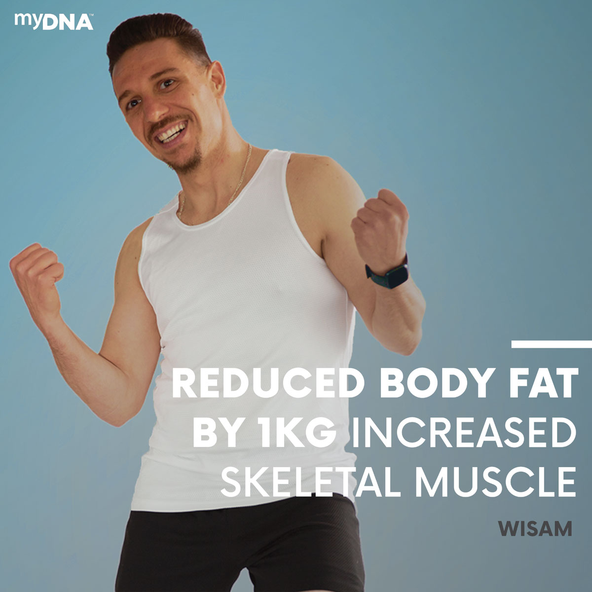 A photo of myDNA 8 Week Challenge Participant Wisam