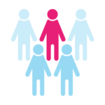one-in-five-pink a diagram showing 1 in 5 people