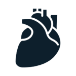 a icon of a heart to represent Cardiovascular