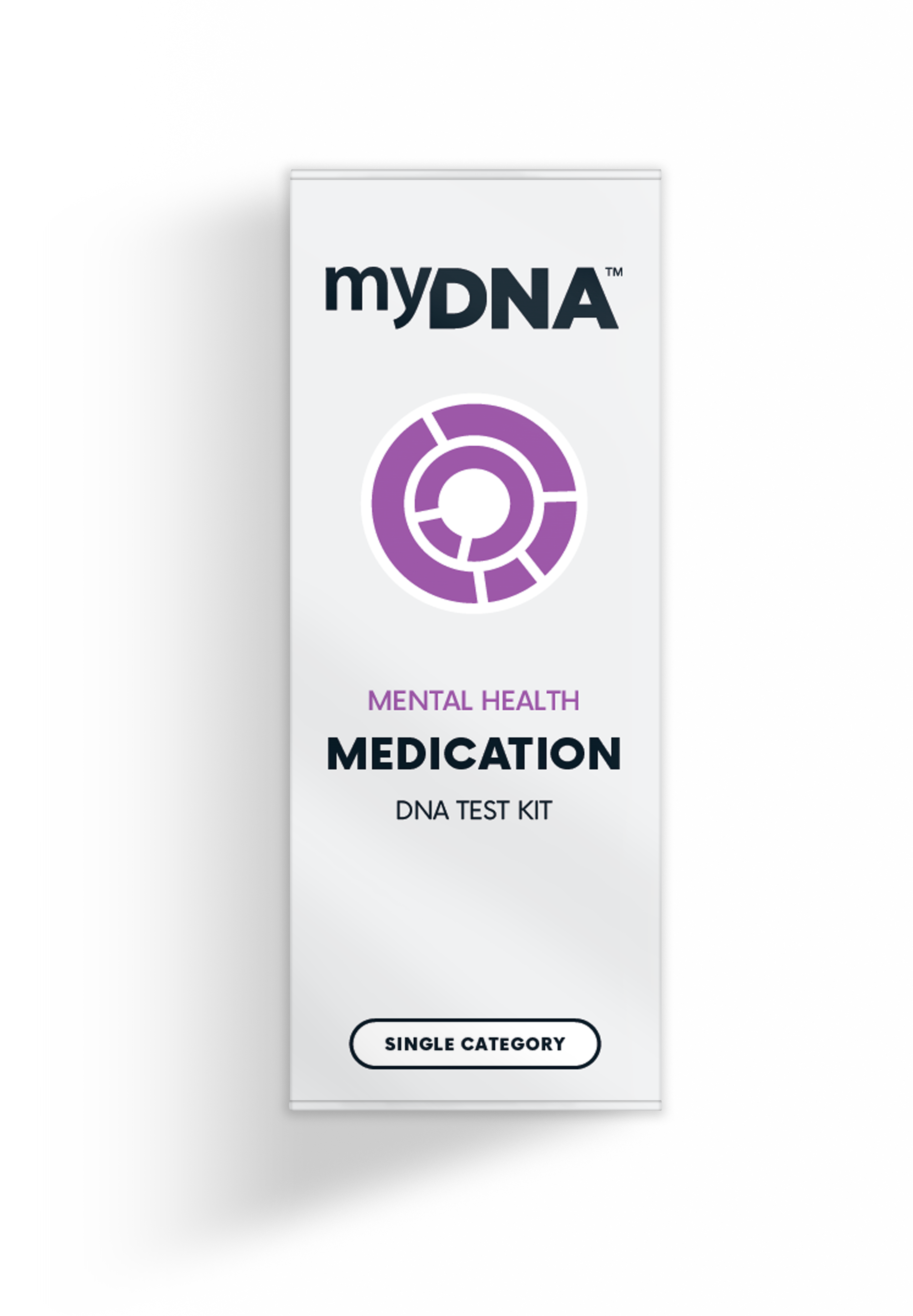 myDNA Medications Kits and a phone showing the online portal