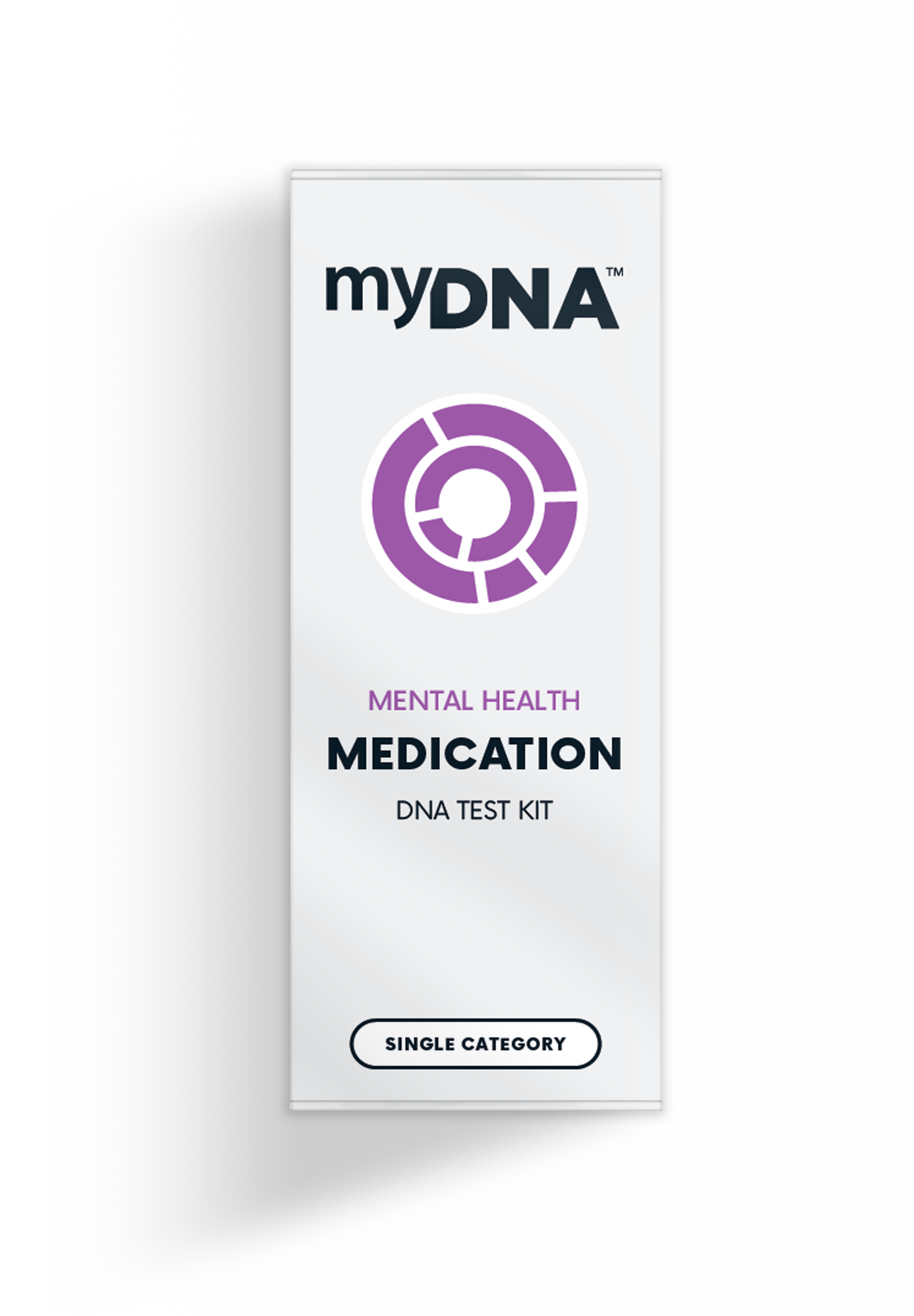 myDNA Medications Kits and a phone showing the online portal