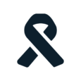 a icon of a ribbon to represent oncology (cancer)