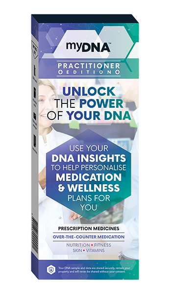 a myDNA Practitioner Edition Pharmacy Kit