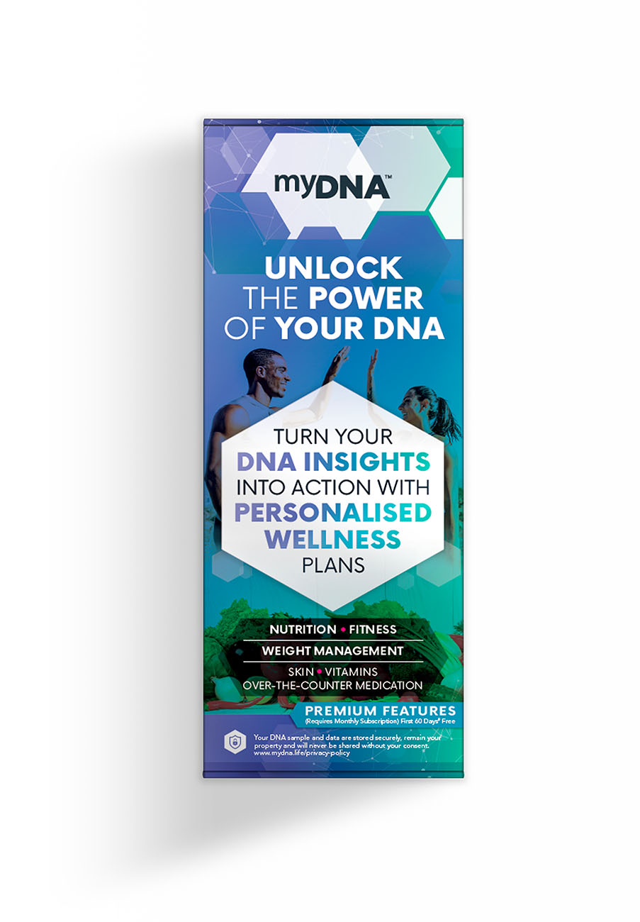 a myDNA Personalised Wellness Pharmacy Kit