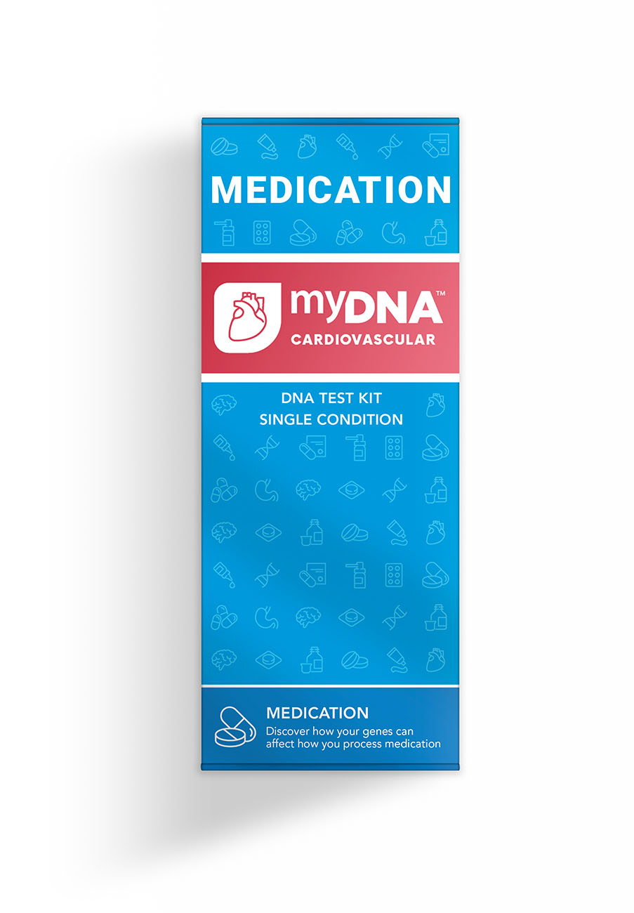 a myDNA Personalised Cardiovascular Medications Kit